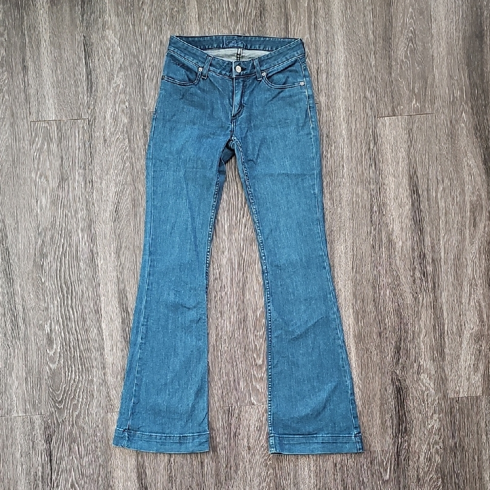 Women's Blue Flared Jeans